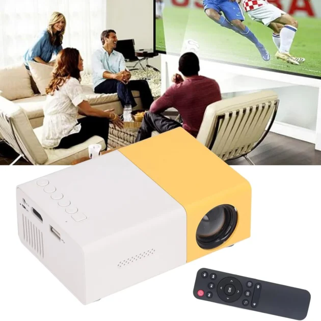 Mini Projecteur LED Portable Full HD 1080p-GA
